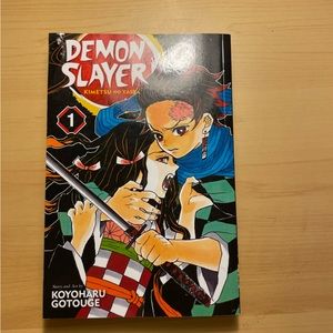 Manga: Demon Slayer- first volume